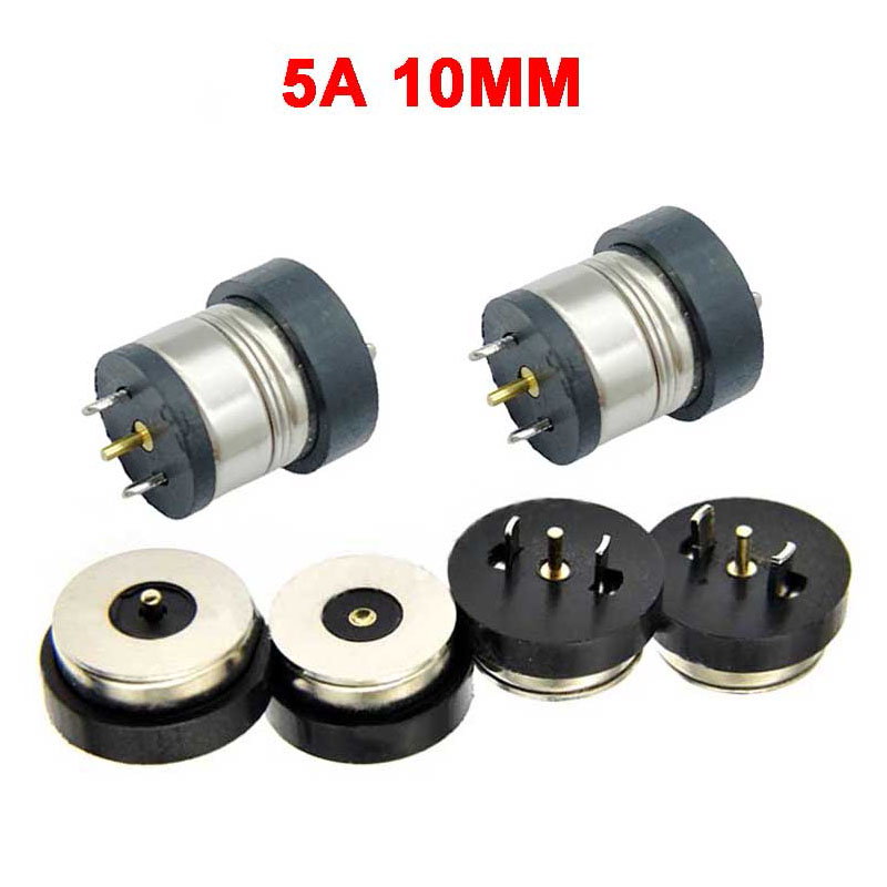2pin/3pin/4pin/5pin/6pin Magnetiline isane ja emane pogo pin pistik LED